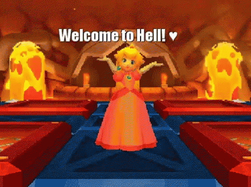peach en llamas